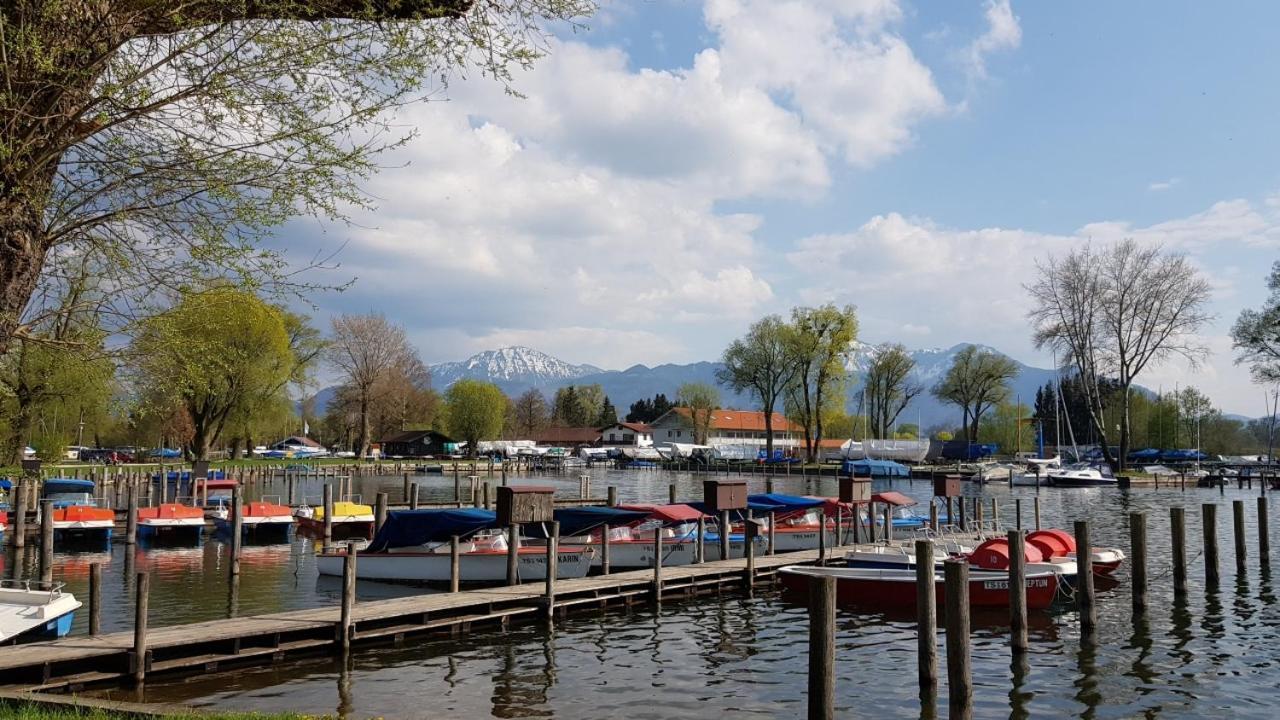 Apartament Haus Blumenfeld-Schwaiger Übersee Zewnętrze zdjęcie